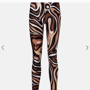 Emilio Pucci Swirl Leggings